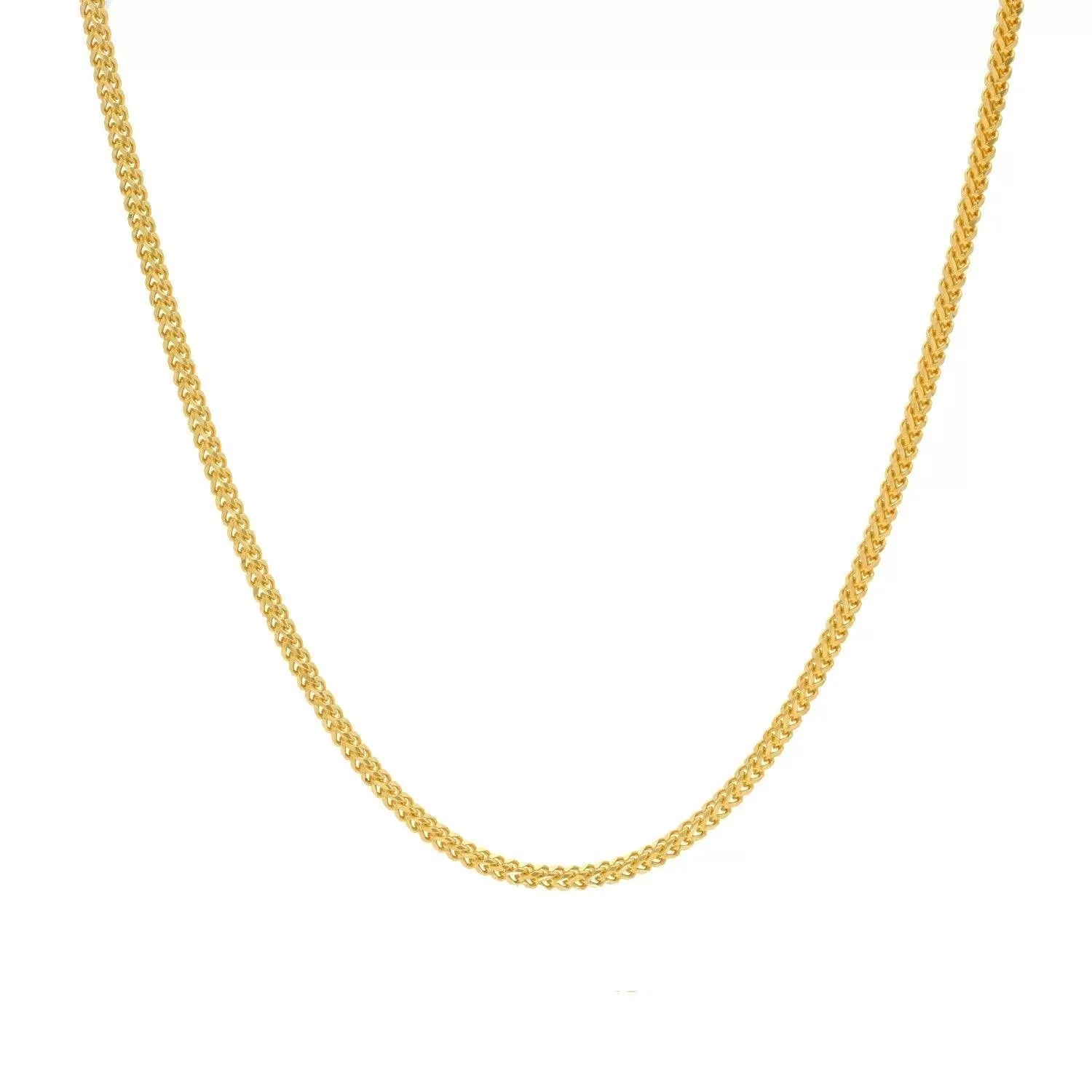 22K Yellow Gold Chain 17.5 gm, Length 22inches