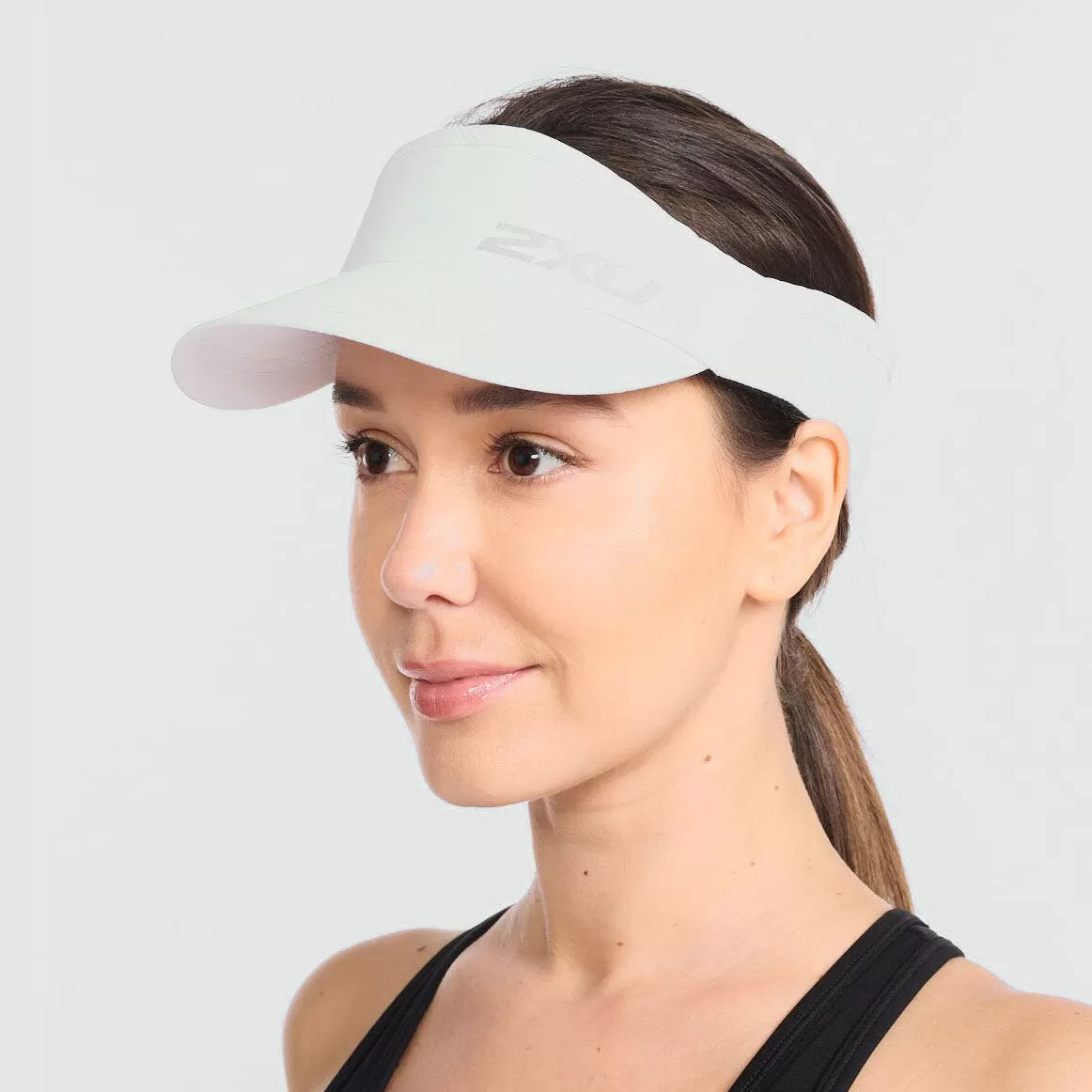 2XU - Run Visor - White/White