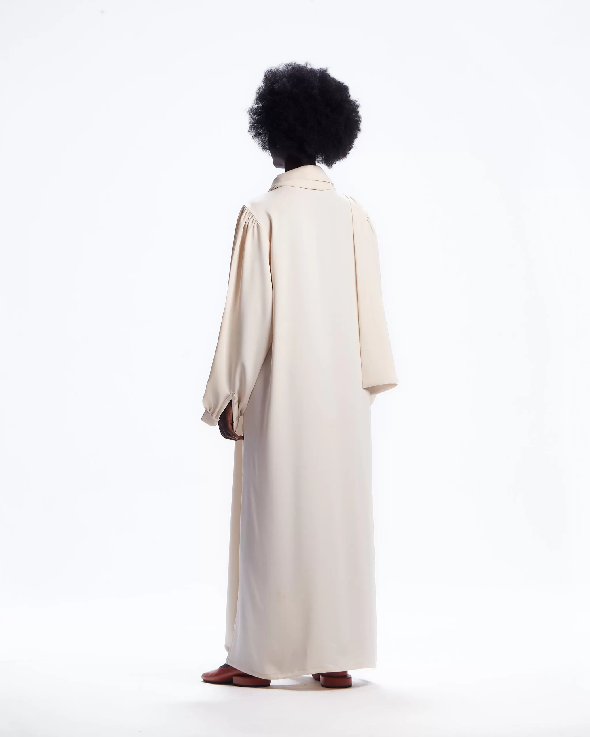 AJABENG Koramaa Extended Collar Kaftan