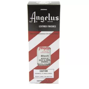 Angelus Sole & Heel Enamel Black 3oz