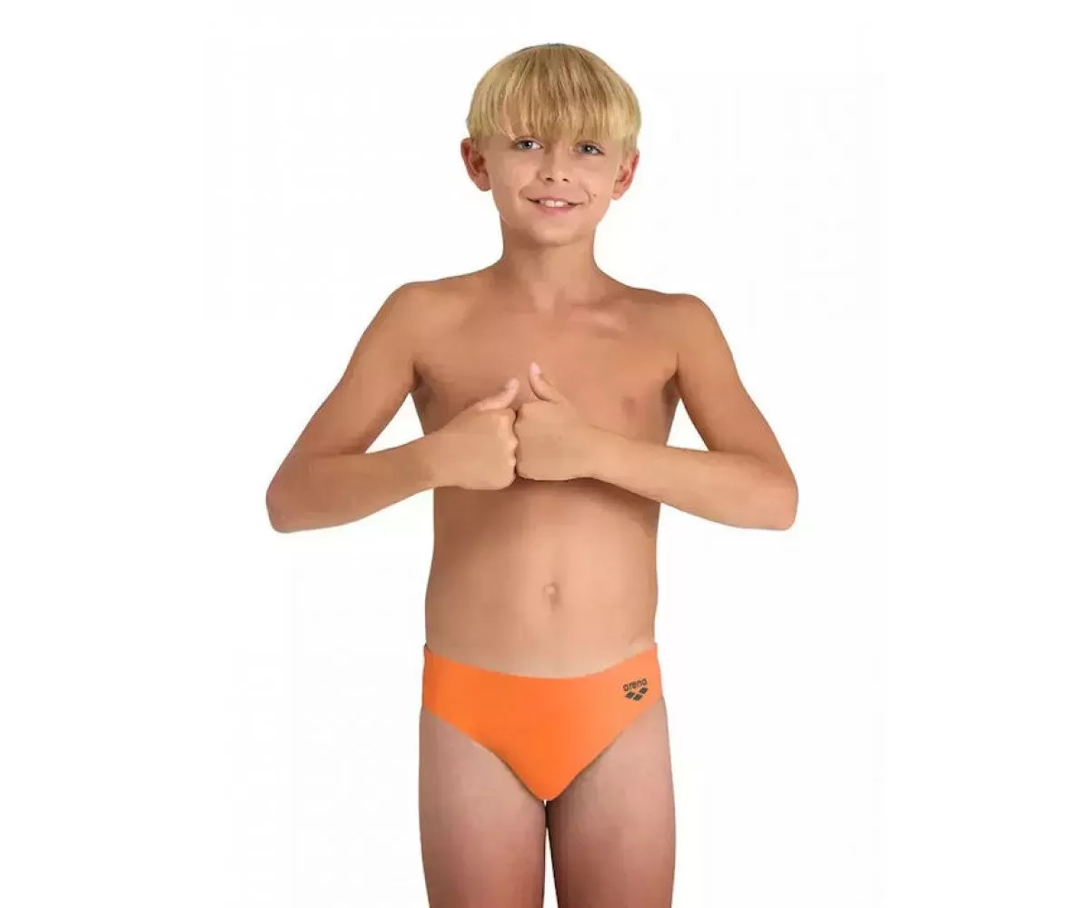 Arena Boy's swimming pool swimsuit with shorts Slip Dynamo Brief 006503300 medlar-asphalt