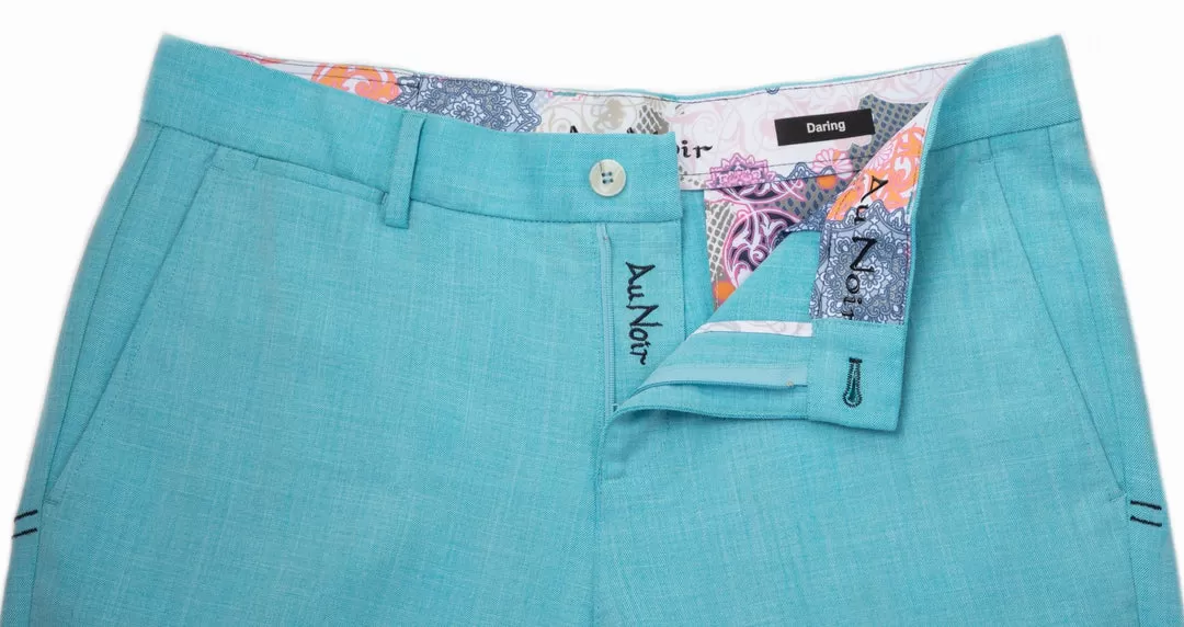 Au Noir Stretch Pant | Wesson Lancaster Turquoise