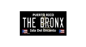 Black The Bronx Metal Refrigerator Magnet