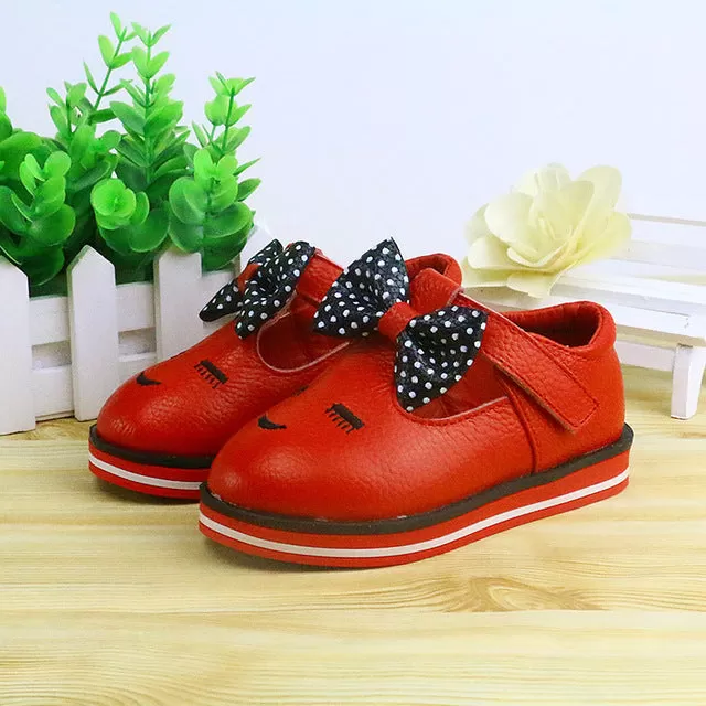 Bowknot Soft Bottom Shoes