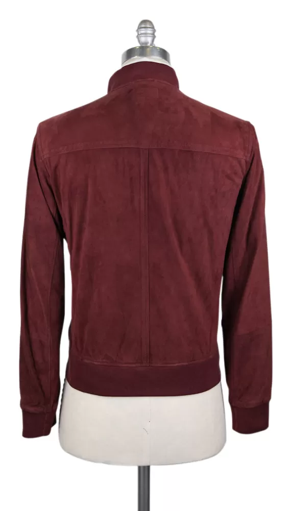 Brunello Cucinelli Burgundy Red Jacket