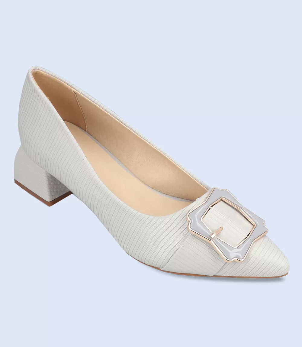 BW8628-SILVER-Women Casual Court Shoes