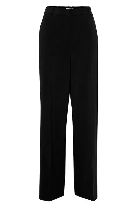 b.young Wide women's trousers BYDANTA WIDE LEG 20806640 80001 black