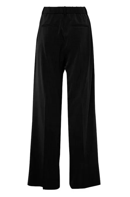 b.young Wide women's trousers BYDANTA WIDE LEG 20806640 80001 black