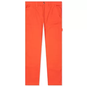 Canvas Work Pant - Orange