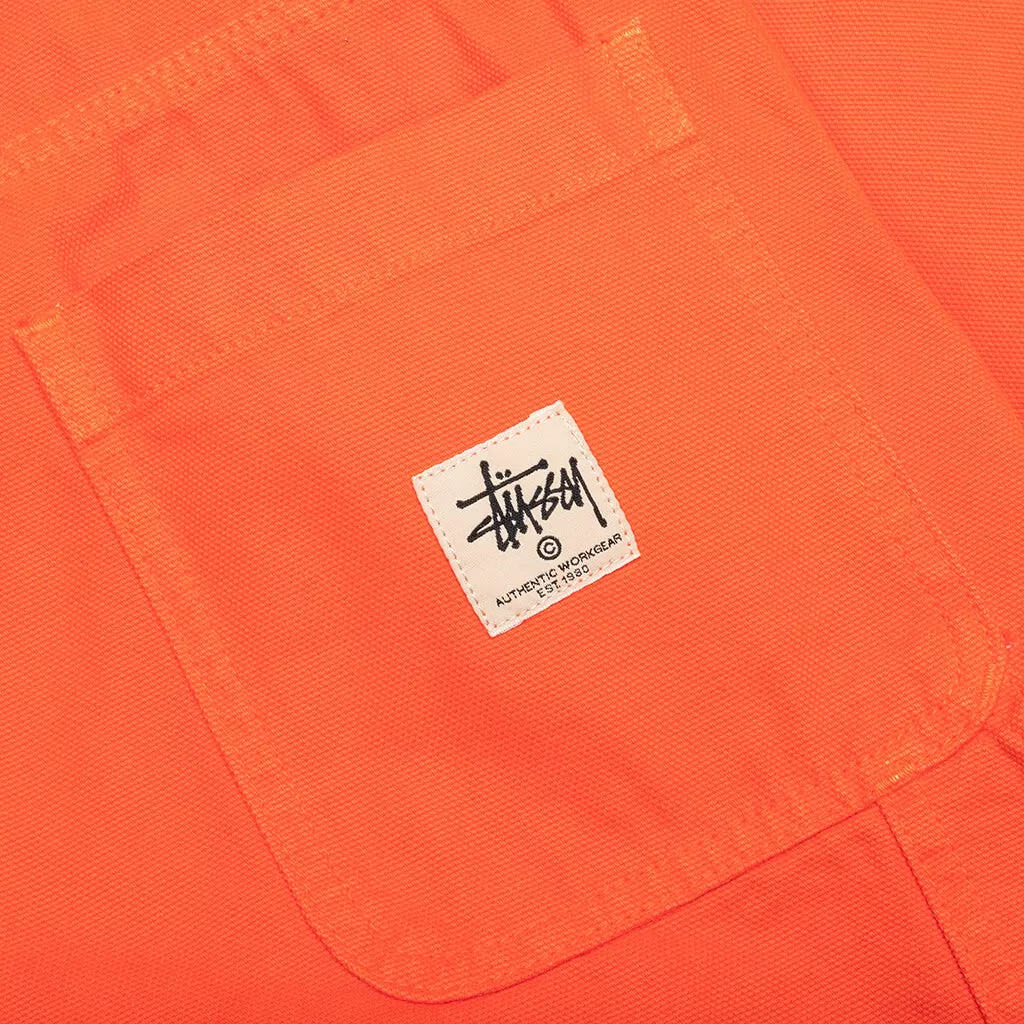 Canvas Work Pant - Orange