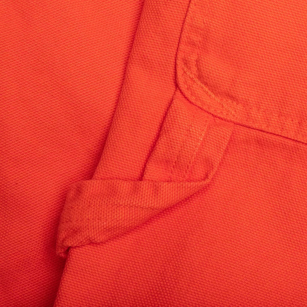 Canvas Work Pant - Orange