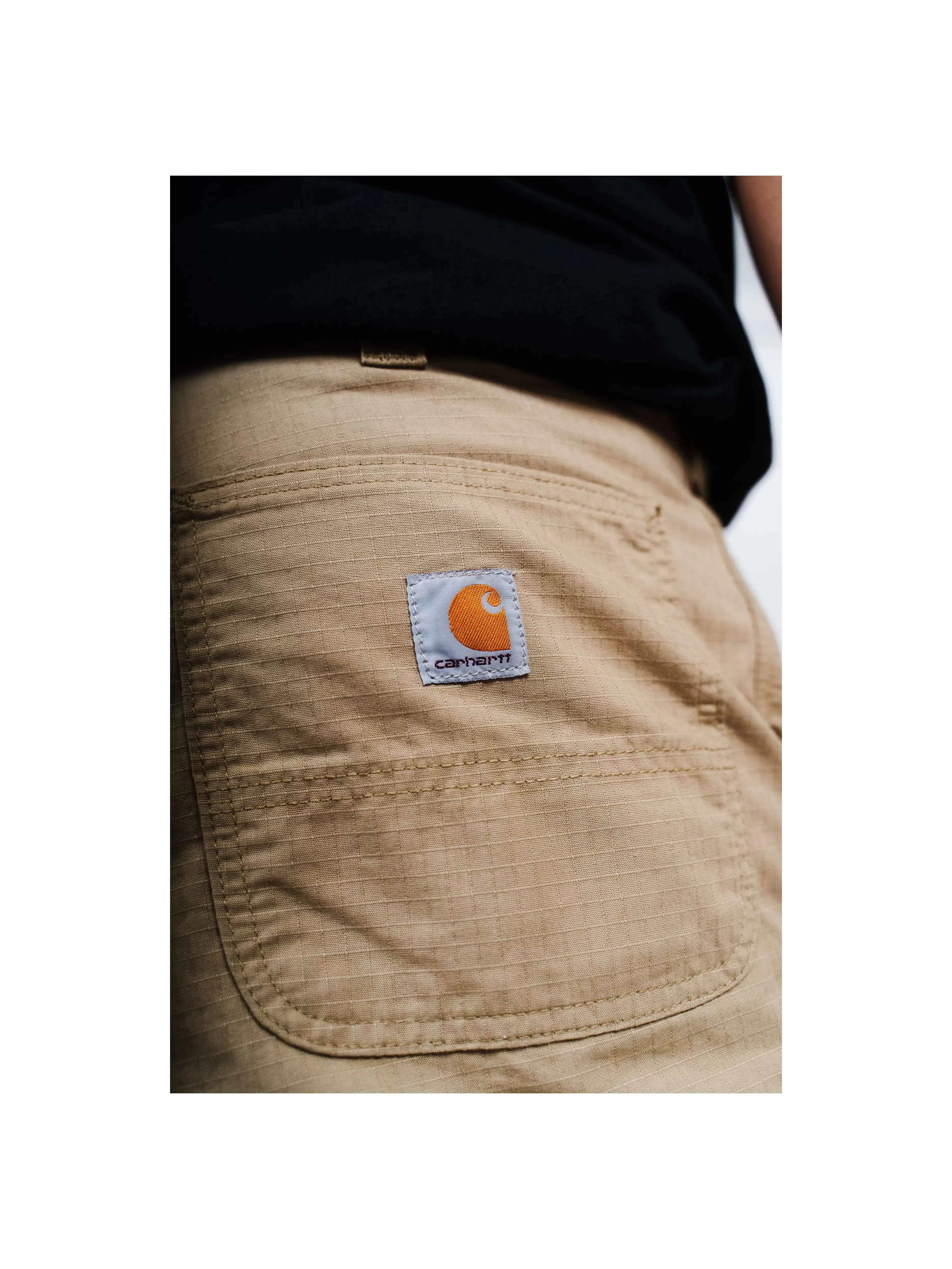 Carhartt Force Relaxed Fit Ripstop Cargo Work Pant Dark Khaki