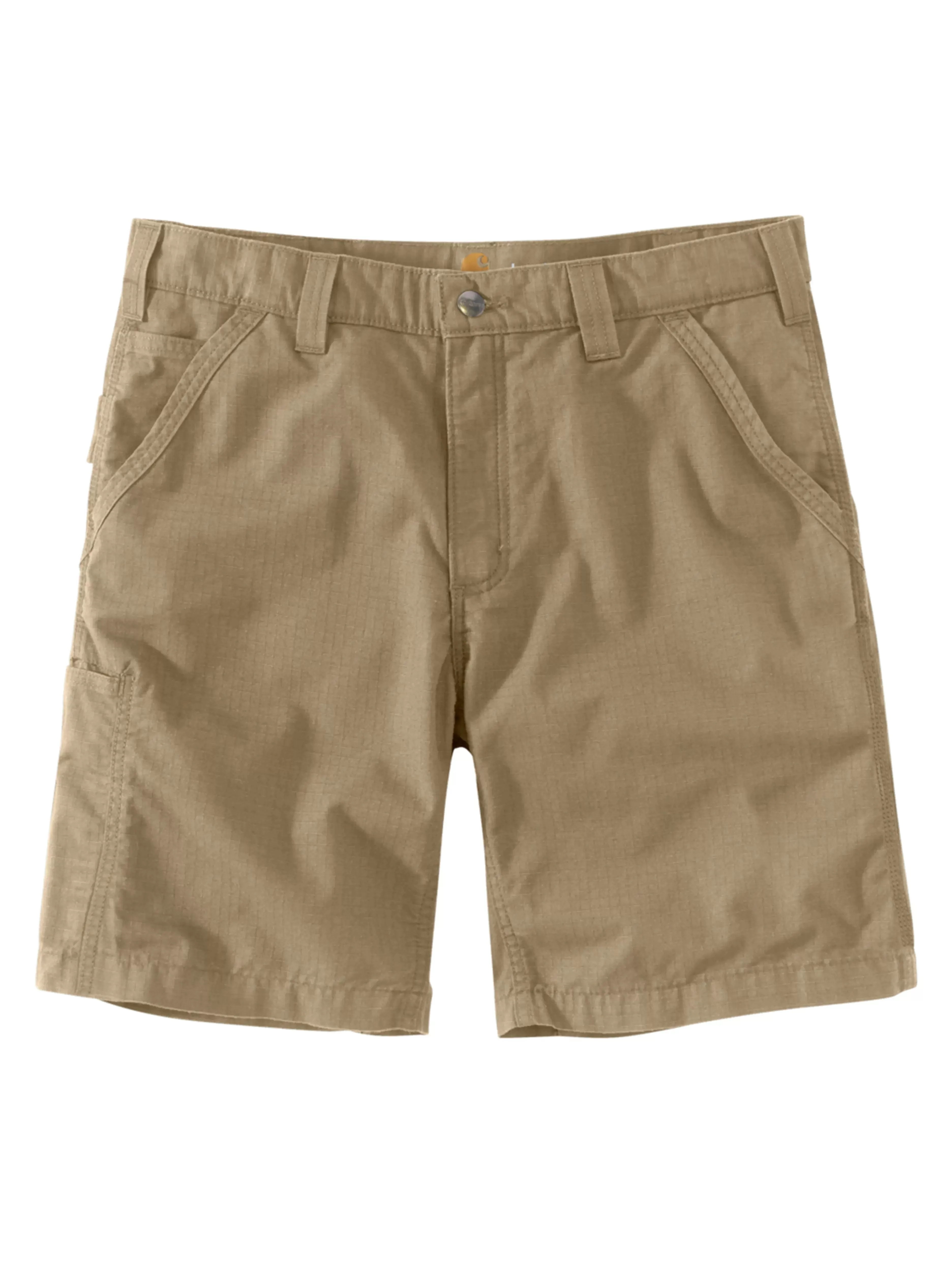 Carhartt Force Relaxed Fit Ripstop Work Short 8.5 Inch Dark Khaki