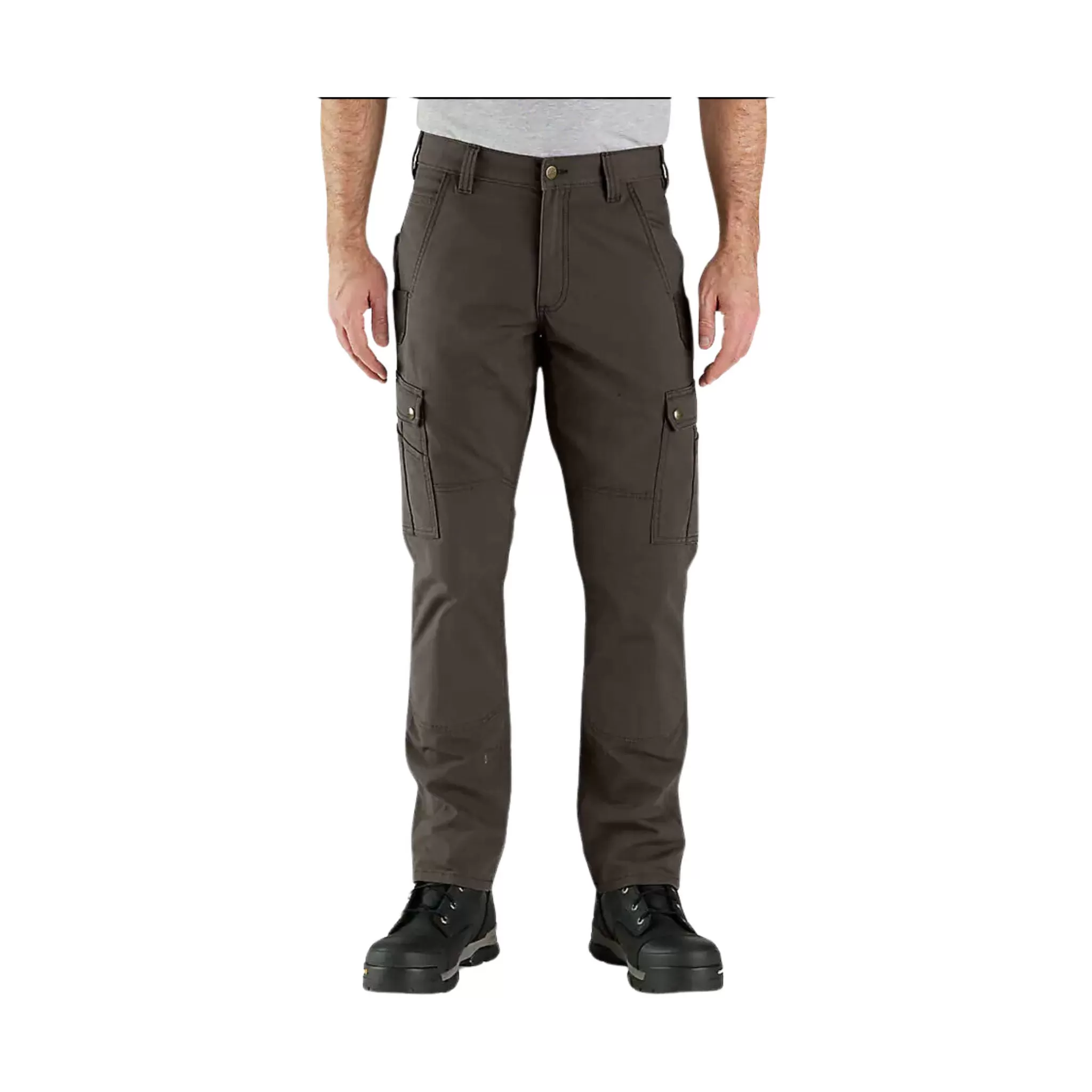 Carhartt Men's Cargo Relaxed Fit Rugged Flex Work Pant - Dark Coffee