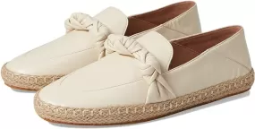 Cole Haan Cloudfeel Knotted Angora Leather/Nat Jute Slip On Espadrilles Loafers