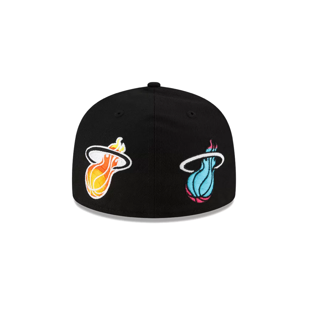 Court Culture Miami Mashup Vol. 2 Ball & Flame Fitted Hat