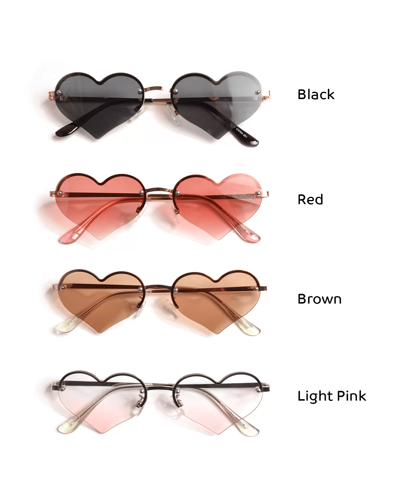 Delicate Heart Sunglasses