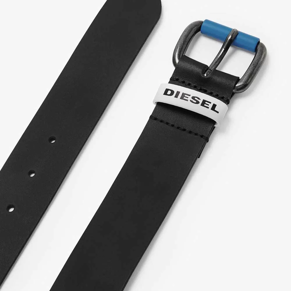 Diesel B-Canda Leather Belt - Black