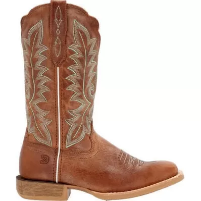 Durango Women's Lady Rebel Pro 12" Burnished Work Boot -Brown- DRD0437