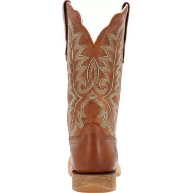 Durango Women's Lady Rebel Pro 12" Burnished Work Boot -Brown- DRD0437