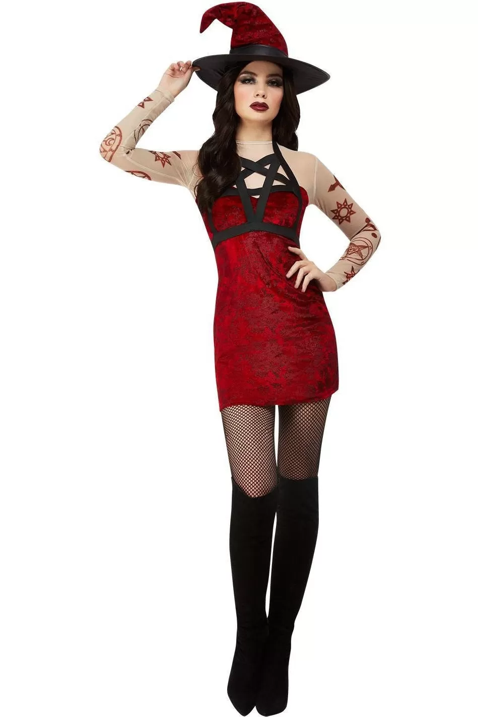 Fever Satanic Witch Costume