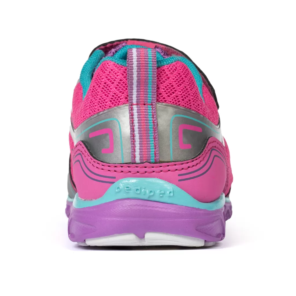 Flex Force Pink / Silver Athletic Shoes