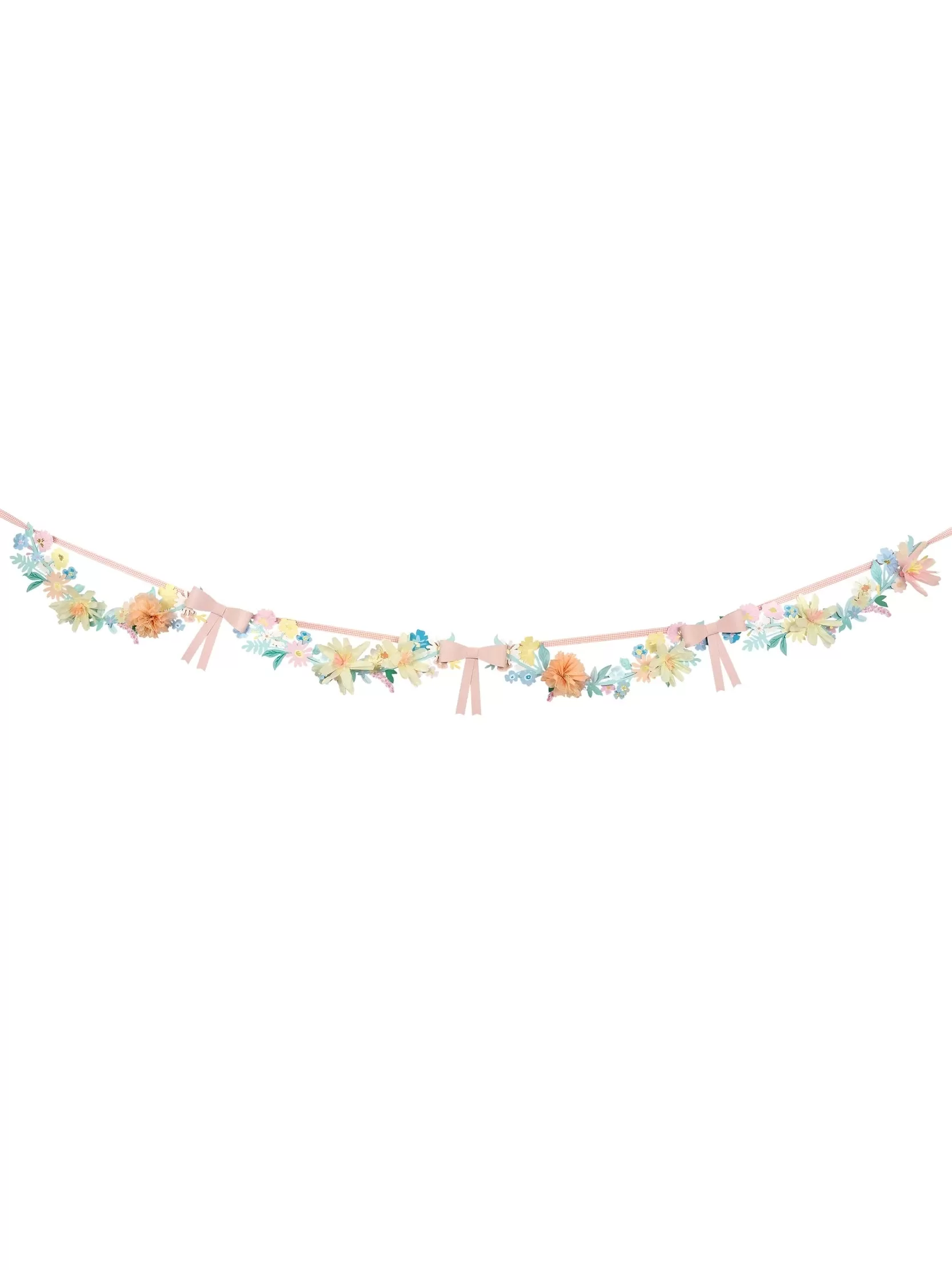 Flower & Bow Garland