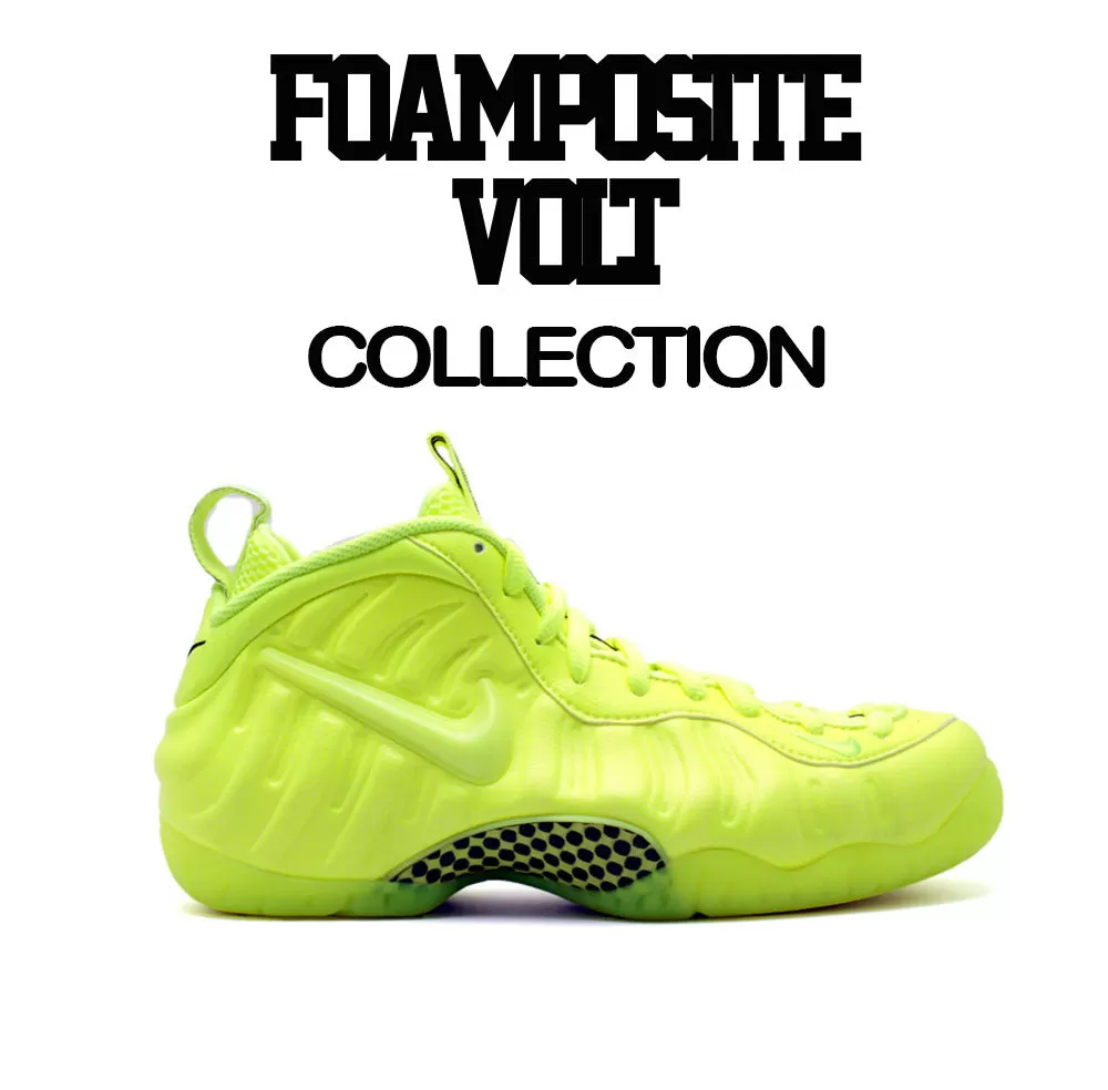 Foamposite Volt Bright Future Shirt