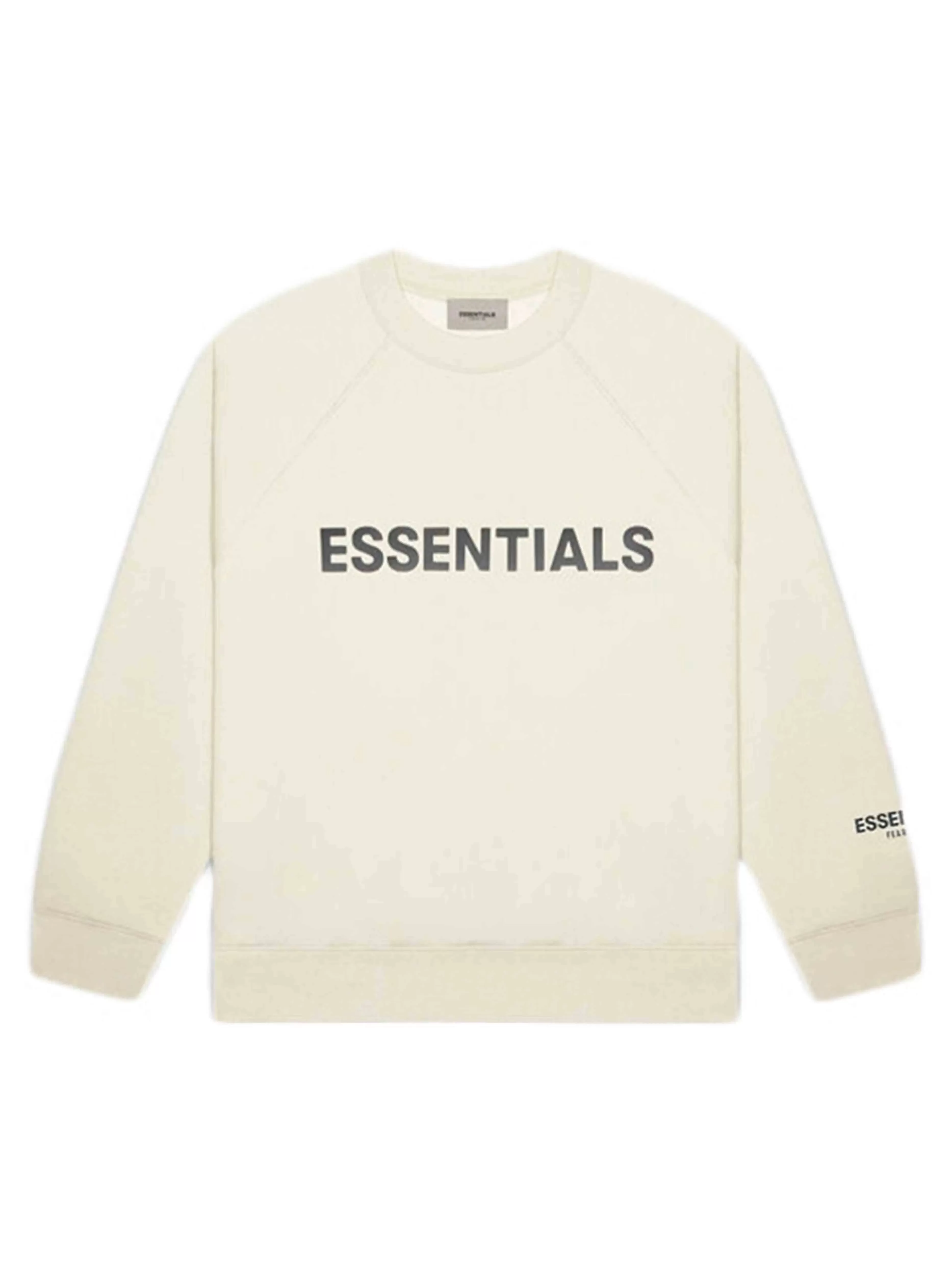 FOG ESSENTIALS APPLIQUE LOGO CREWNECK CREAM [SS20]