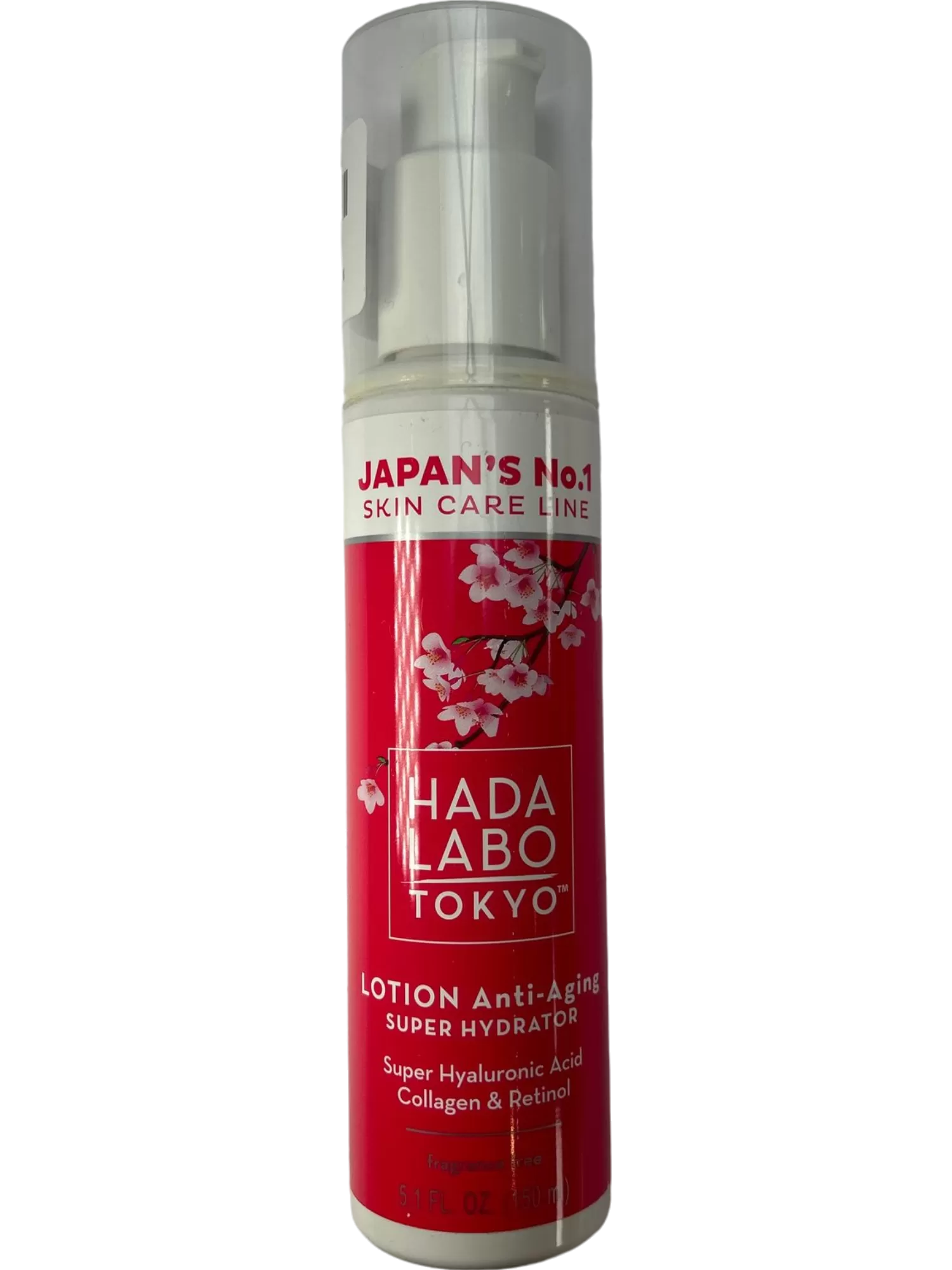 Hada Labo Tokyo Red Anti-Aging Super Hydrator Lotion with Collagen & Retinol 150ml