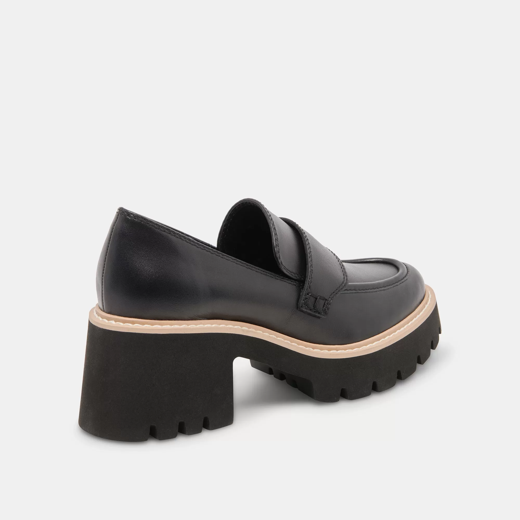 HALONA LOAFERS ONYX LEATHER