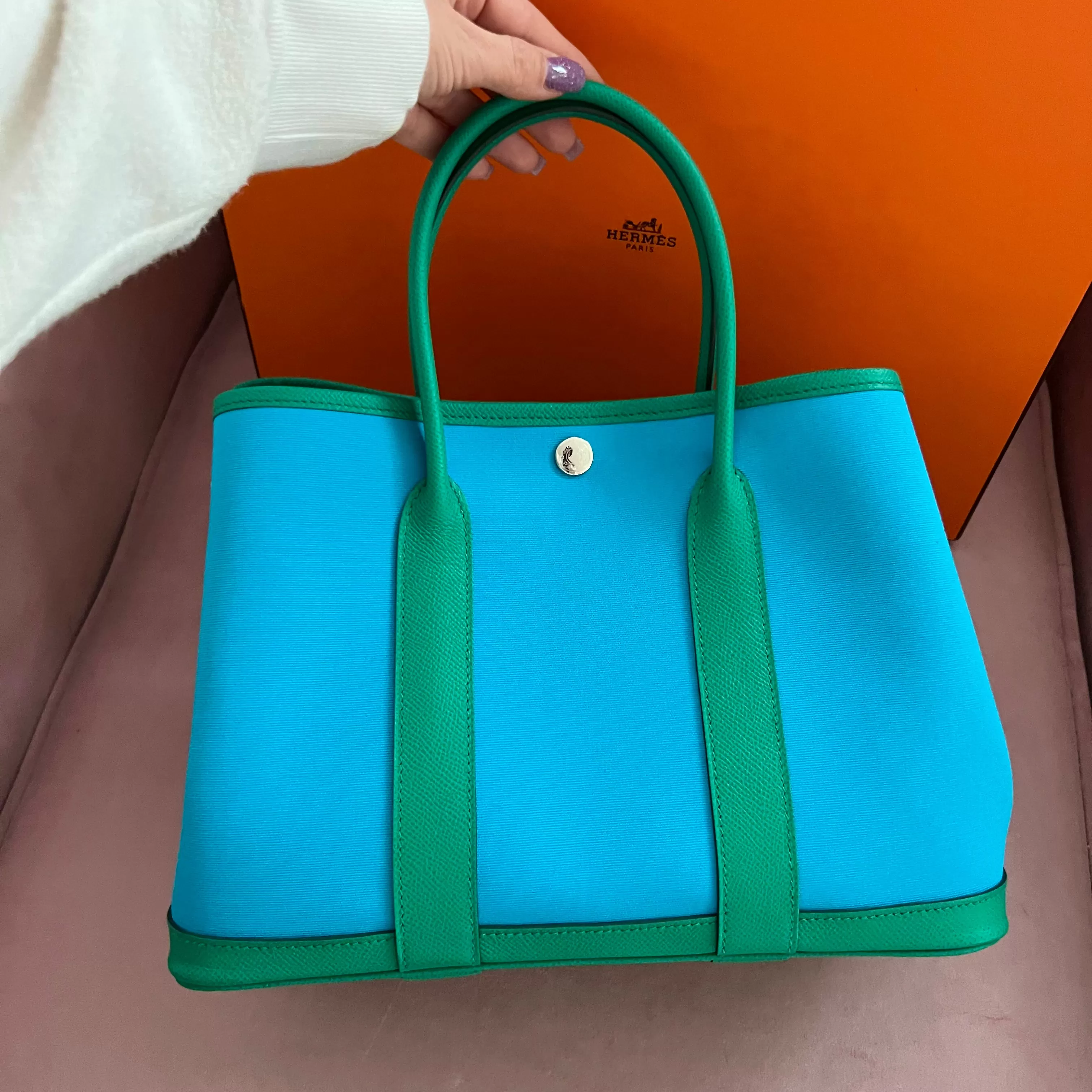 Hermes Garden Party Bag