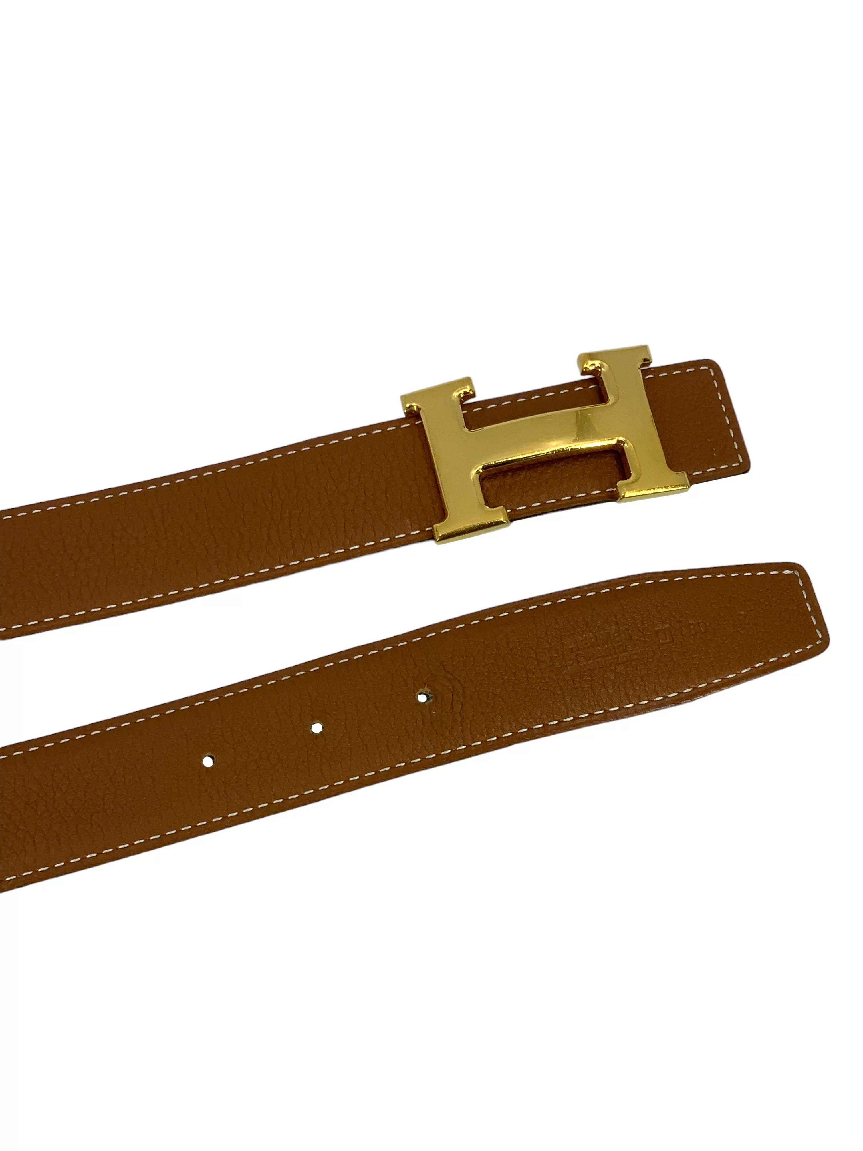 Hermes Leather Reversible Constance H Belt 32mm