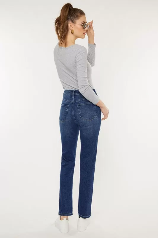 KanCan High Rise Slim Straight Jeans