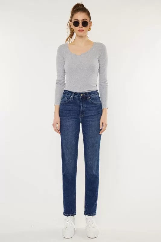 KanCan High Rise Slim Straight Jeans