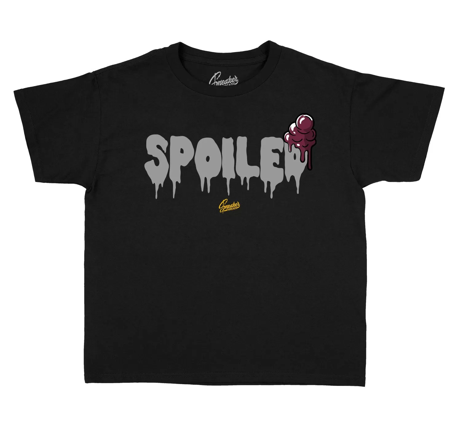 Kids Bordeaux 6 Shirt - Spoiled - Black