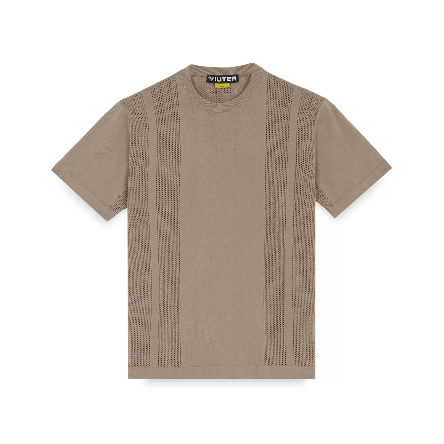 KNIT TEE BROWN