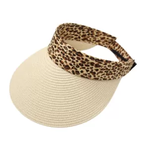 Leopard Sun Visor