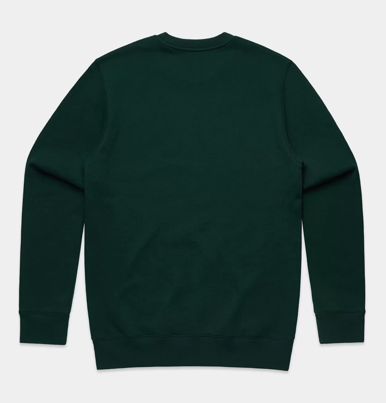 Lngsam Run Club Embroidered Logo Sweatshirt in Pine Green