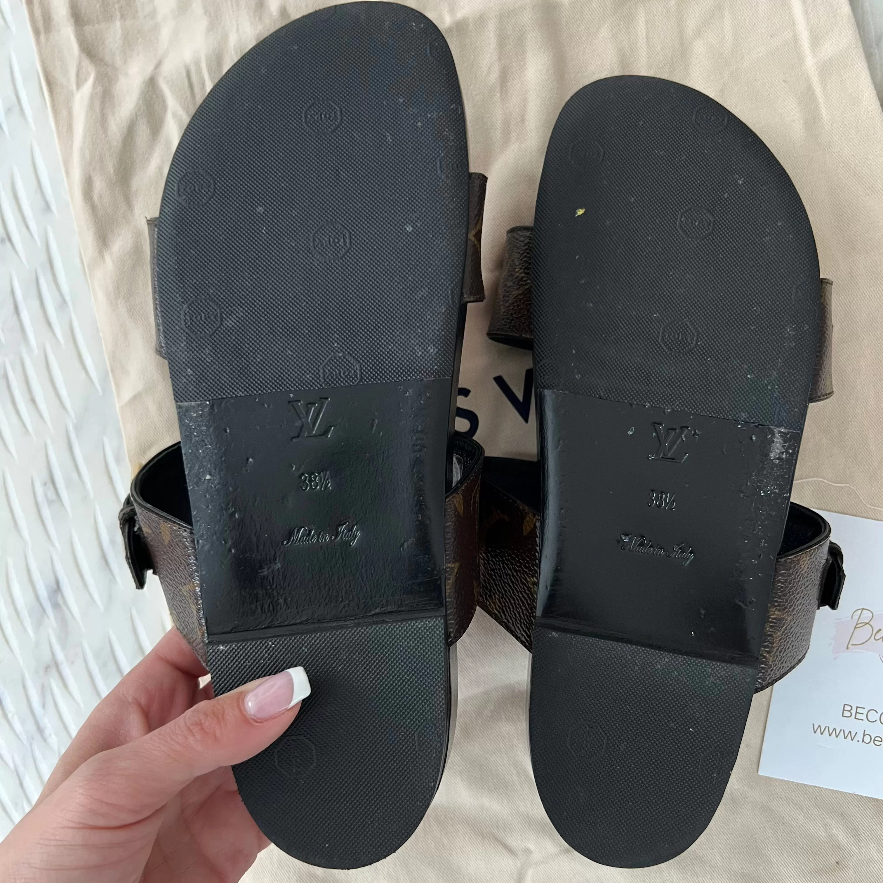 Louis Vuitton Bom Dia Flat Mules