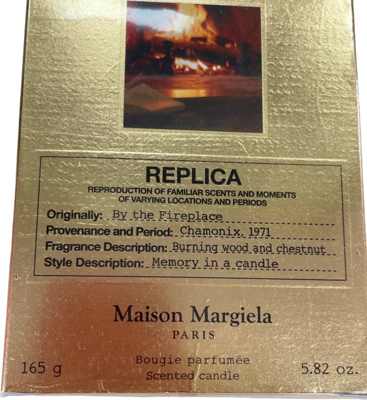 Maison Margiela Replica By the Fireplace Candle 165g