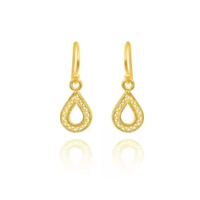 MAKARA GOLD SMALL EARRINGS FILIGREE