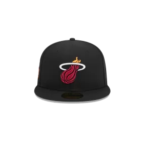 New Era Miami HEAT Side Patch Fitted Hat