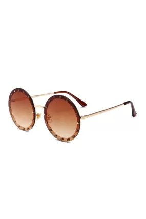 NIKKI SUNGLASSES COFFEE