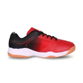 Nivia HY-Court 2.0 Badminton Shoe | Red/Black