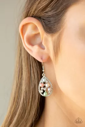 Paparazzi Fabulously Wealthy - Multi Pearl Earrings