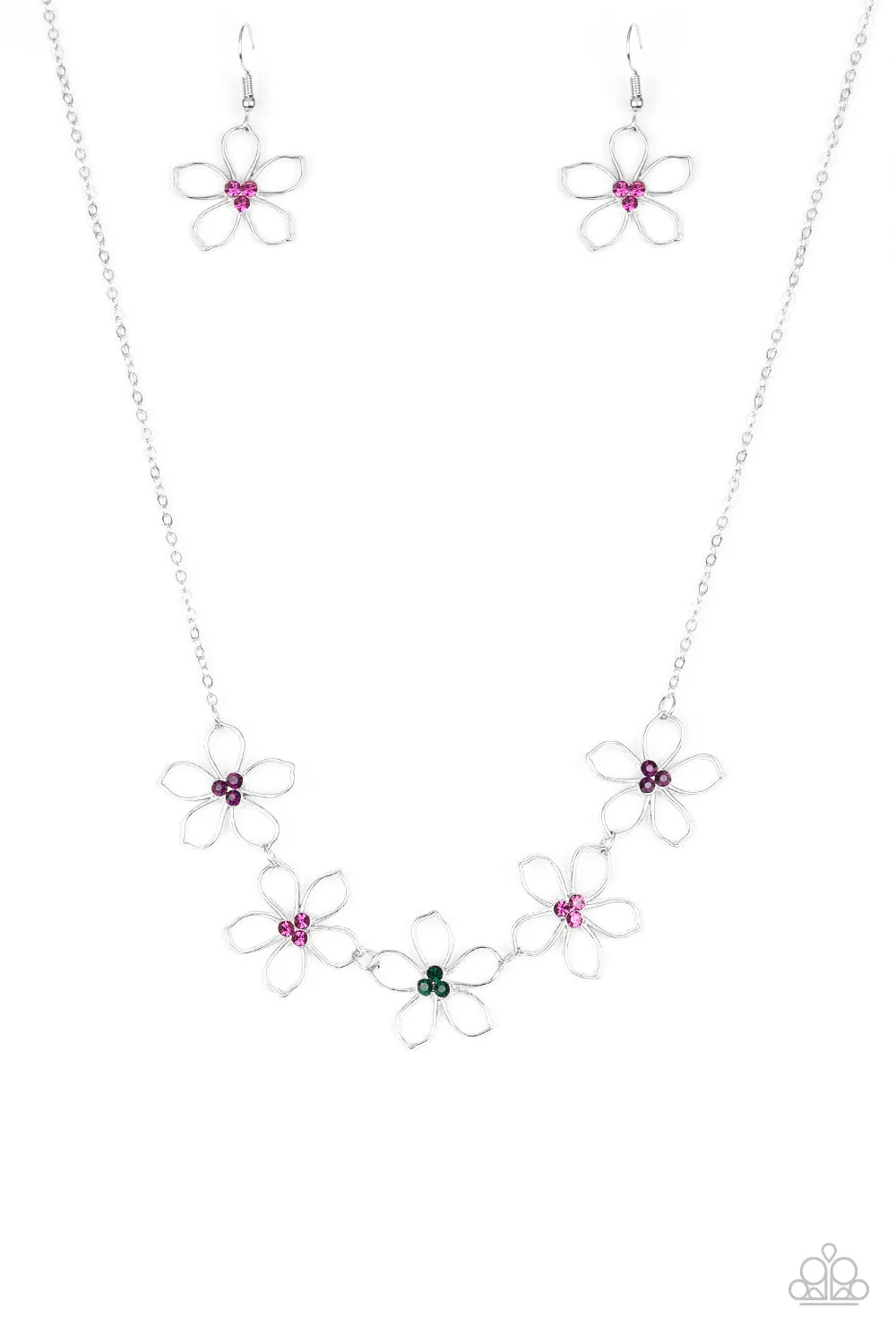 Paparazzi Hoppin Hibiscus - Multi Necklace