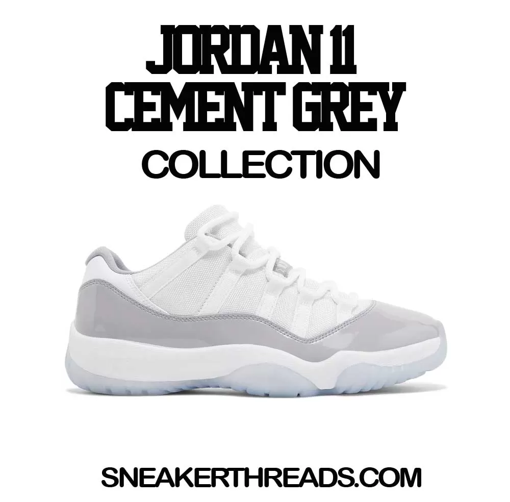 Retro 11 Cement Grey Finesse Shirt