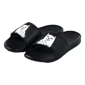 RIPNDIP LORD NERMAL SLIDES-BLACK