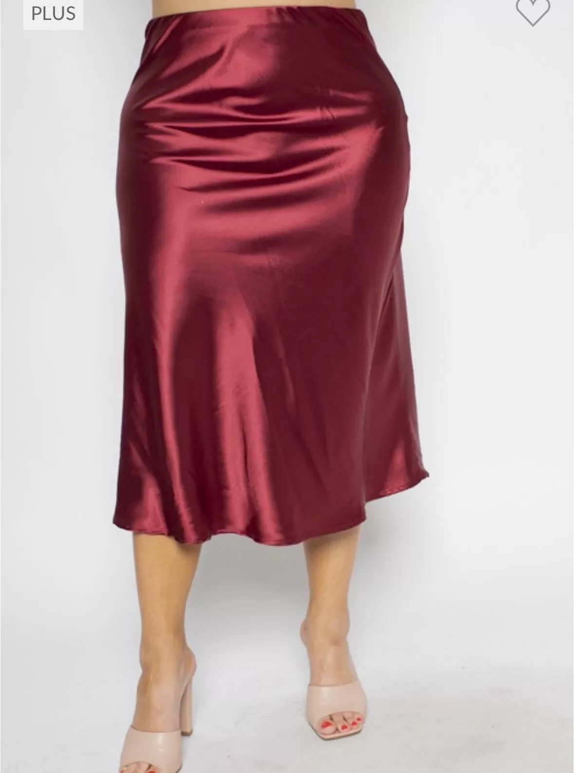 Satin Slip Skirt